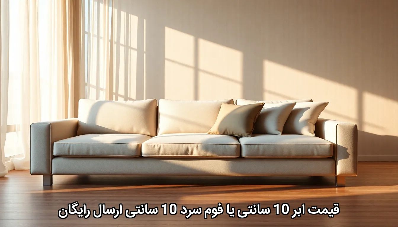 Price for 10 cm cloud or 10 cm cold foam, free shipping قیمت ابر 10 سانتی یا فوم سرد 10 سانتی