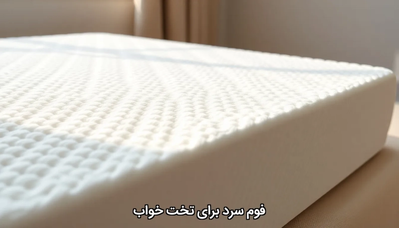 Cold foam for beds فوم سرد برای تخت خواب