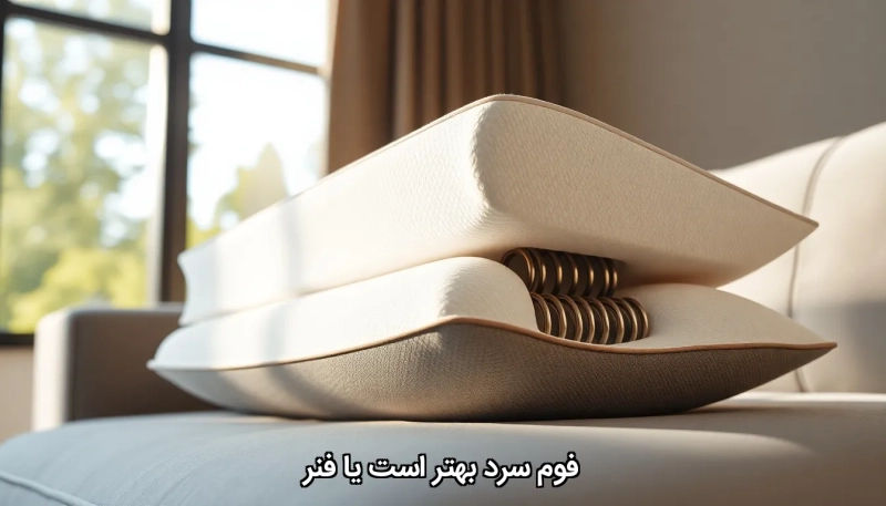 Cold foam or spring فوم سرد یا فنر