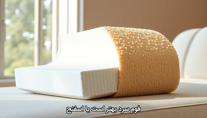 cold or sponge فوم سرد بهتر است یا اسفنج