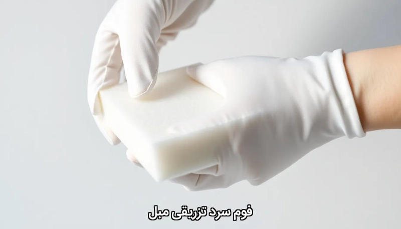 Cold injection foam for sofa فوم سرد تزریقی مبل