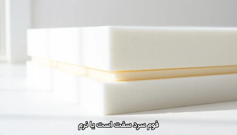Is cold foam hard or soft فوم سرد سفت است یا نرم