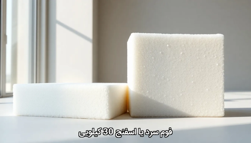 cold-foam-or-30-kg-sponge فوم سرد یا اسفنج 30 کیلویی